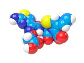 Cefixime molecule,Illustration