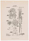 Goddard rocket design and patent,1914
