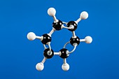 Model of benzene molecule