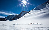 Low camp on Mt Vinson Antarctica