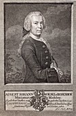 1759 Rosel Roesel von Rosenhof portrait