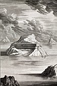 1731 Noahs ark arc on Mt. Carmel