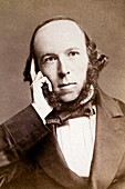 1860 Herbert Spencer Philosopher Darwin