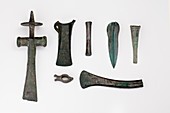 Variety among bronze age tools