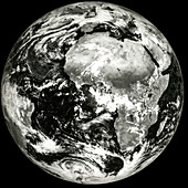 Meteosat image of the whole earth