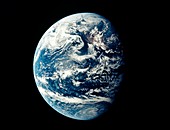 Apollo 11 image of Earth showing Pacific Ocean