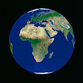 Geosphere view of Europe & Africa