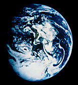 Whole Earth colour image from Galileo spacecraft