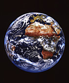 Satellite image of the Earth