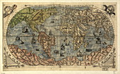 16th century world map