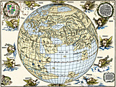 Durer's world map,1515