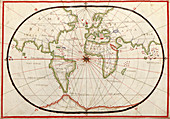 Map of the world,1590