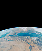 Eastern Egypt from Space Shuttle