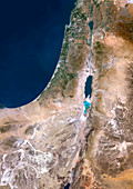 Israel,satellite image