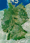 Germany,satellite image