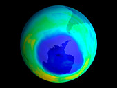 Ozone hole,September 2003