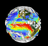 Earth's 3-D cloud cover