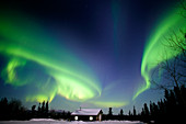 Aurora borealis in Alaska