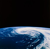 Shuttle image of extra-tropical low pressure area