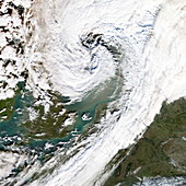 Storm over Northern Europe