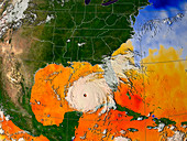 Hurricane Rita,sea temperatures