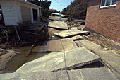 Hurricane damage