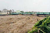 Hurricane Dean flash flood