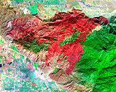 2006 Californian forest fire,IR image