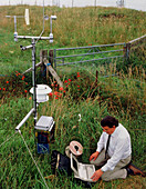 Automated weather monitoring station