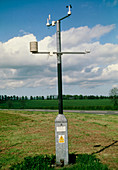 Automated weather monitoring station