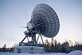 Atmospheric research radar dish