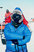 Antarctic researcher