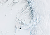 Pine Island Bay,satellite image