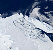 Iceberg B15-A by Drygalski ice tongue