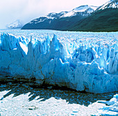Glacial icefall
