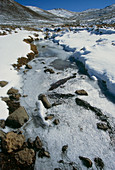 Frozen river