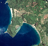 Indonesian coastline,before 2004 tsunami