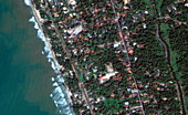 Sri Lankan coastline,before 2004 tsunami