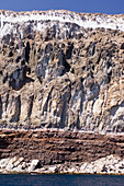 Coastal cliffs,Guadalupe Island