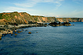 Coastline at Marloes bay,Wales