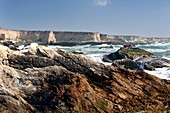 Limestone cliffs,California,USA