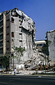 Earthquake damage,Mexico City