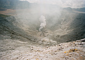 Gunung Bromo volcanic crater