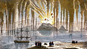 Santorini eruption,1866