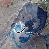 Kilauea volcano,satellite image