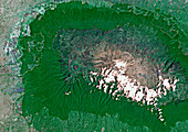 Mount Kilimanjaro,satellite image
