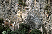 Basalt outcrop