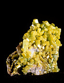 Pyromorphite crystals