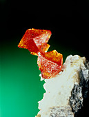 Crystals of orange sheelite
