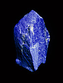 Lapis lazuli,a rare,deep blue gemstone